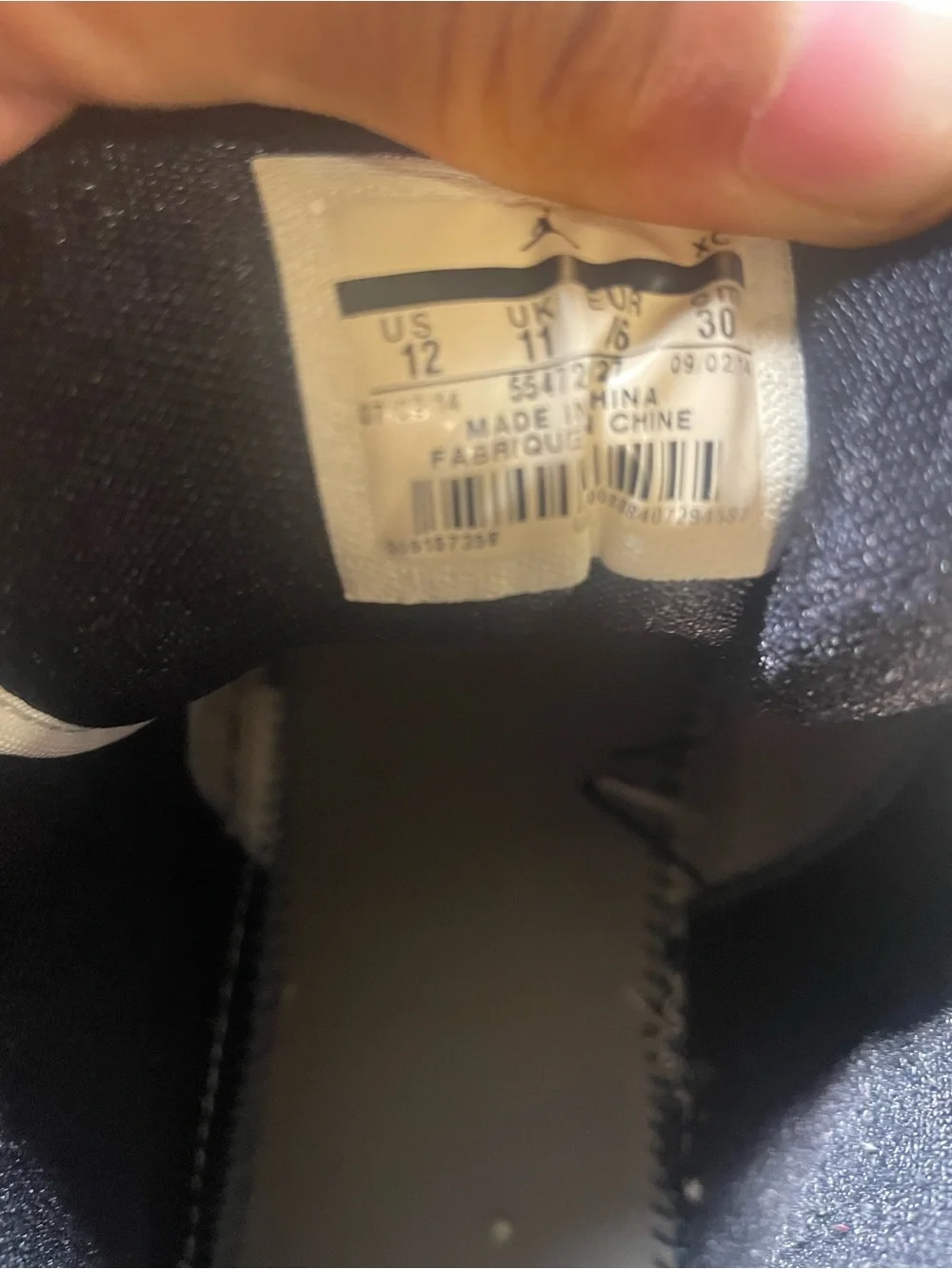 Jordan Mid-Top Sneakers in White and Light Blue